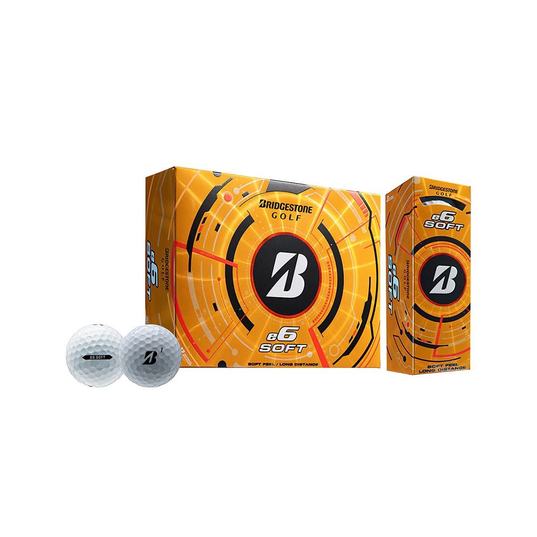 BRIDGESTONE E-6 SOFT FEEL LONG DISTANCE GOLF BALL